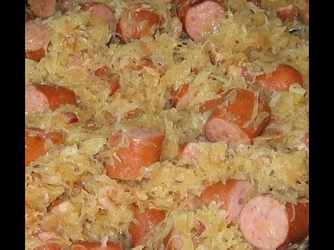 Sauerkraut and Smoked Sausage