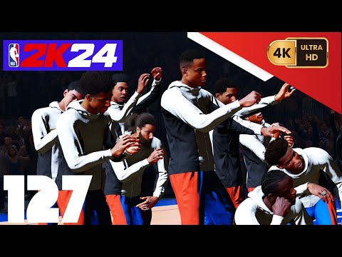 NBA 2K24 {My Career} [PC] (4K) EP127 {3rd Year} =Knicks World Champions Ring Ceremony=