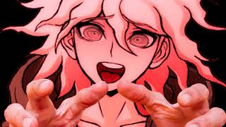 Nagito Komaeda laughing over 2.5 seconds while trying to reach out to you