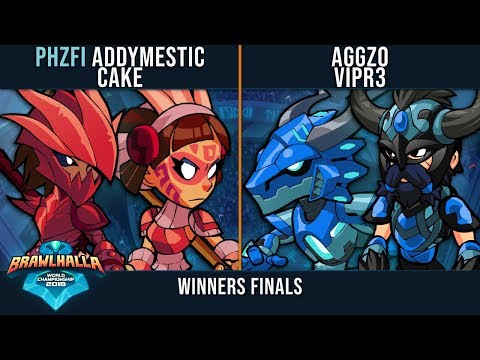 Addymestic & Cake vs Aggz0 & VipR3 - Winners Finals - World Championship 2018 2v2