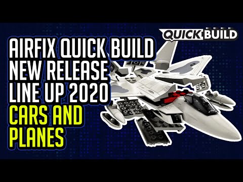 Airfix Quick Build New Release Line Up 2020 Cars and Planes