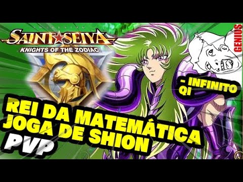 O REI DA MATEMÁTICA JOGOU DE SHION - SAINT SEIYA AWAKENING