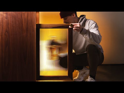 building a HIGH-END whiskey cabinet