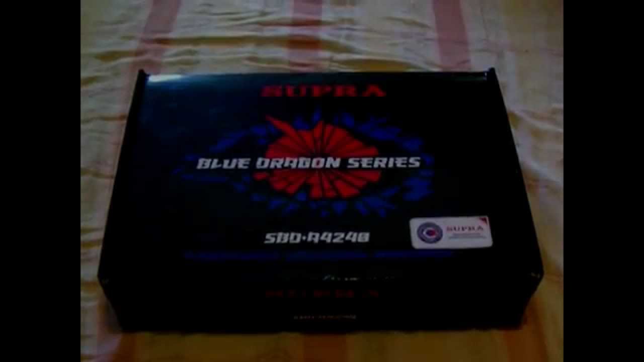 Усилитель Supra SBD-A4240 четырехканальный