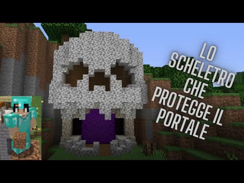 IL TESCHIO CHE PROTEGGE IL PORTALE DEL NETHER!! - MINECRAFT VANILLA AN7