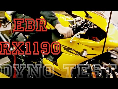 EBR 1190RX – dyno power run