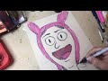 Time lapse Drawing Video of LOUISE BELCHER BOB'S BURGERS by Frank
Forte ...