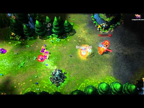 Leaguecraft Skin Spotlight: Frostblade Irelia - League of Legends LoL