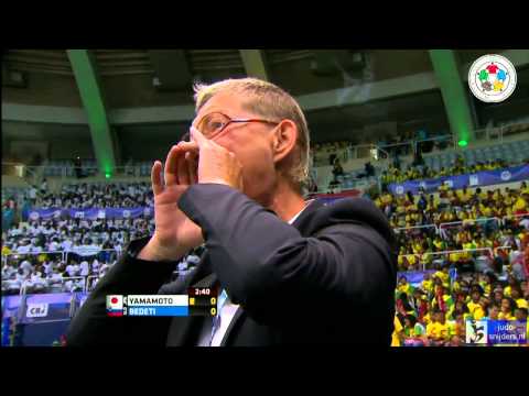 Judo 2013 World Championship Rio de Janeiro: Yamamoto (JPN) - Bedeti (SLO) [-57kg] bronze