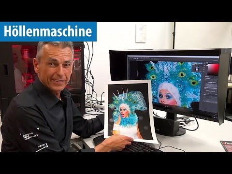 Foto- & Druckprofi testet 5000-Euro-Monitor von EIZO - Höllenmaschine 7  | deutsch / german