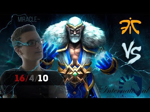Miracle Zeus Team Liquid vs fnatic Group stage TI 17