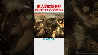 日本版限定のメタルギアライジングの小ネタ