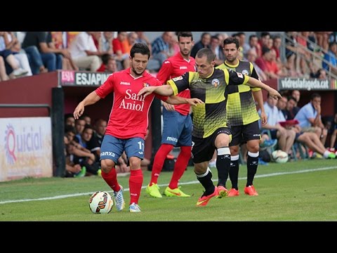 Resum del partit de pretemporada UE Olot 1 CE Sabadell 0