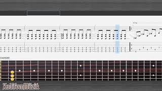 Left Hand Charity by 36 Crazyfists Easy Electric Guitar Tutorial Tabs