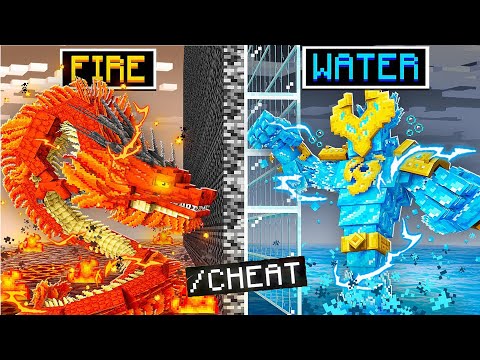 D.R.K limitless - I Cheated in a ELEMENTAL MOB BATTLE Competition In Minecraft 😂