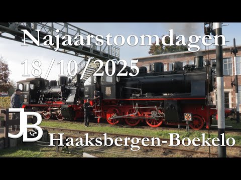 Najaarsstoomdagen 2025 bij Museum Buurtspoorweg deel 1: zaterdag 18 oktober 2025