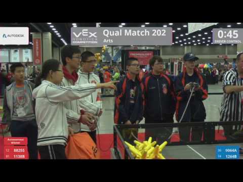 2017 VRC Arts Q202 - 8825S 1138B vs 9064A 1264B - 29 to 14