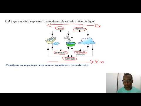 Processos endotérmicos e exotérmicos - Calor e fenômenos da matéria - Calorimetria (EXERCÍCIOS)
