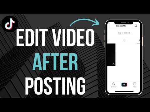 How To Edit A TikTok Video After Posting (2023)