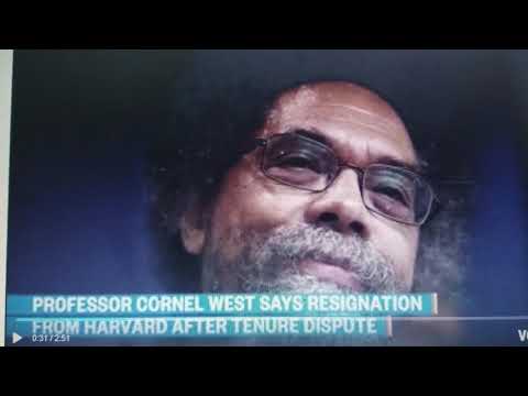 Professor Cornel West resigns from Harvard.