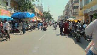 M.G. Road in Pondicherry 