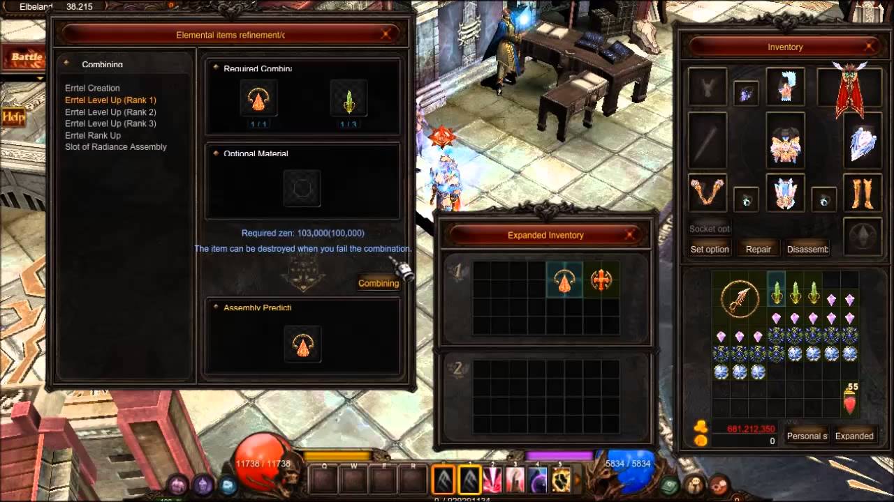 MU Online: Errtels and Pentagram