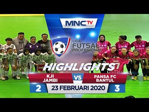 KJI JAMBI VS PANSA FC BANTUL (FT: 2-3) - Highlights Liga Futsal Profesional 2020