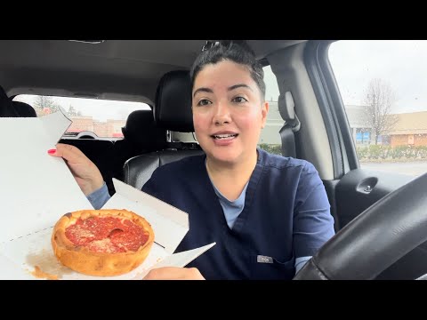 GIORDANO’S INDIVIDUAL PERSONALIZED PEPPERONI PIZZA🍕 MUKBANG | (6” was more than enough 👀😅) *chat*