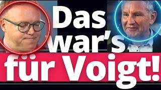 Eil: AfD Gutachten zerstört Voigts Reputation endgültig! RÜCKTRITT SOFORT!