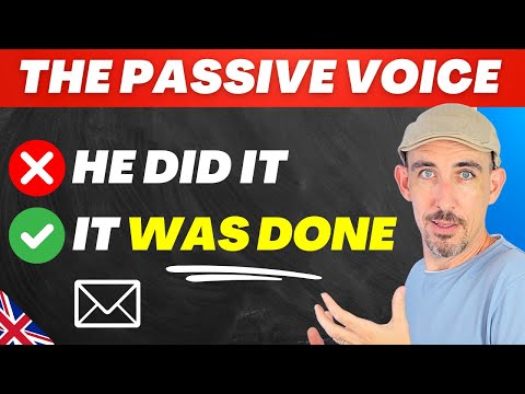 🔥 EXPLAINED! Passive Voice in English – When and How to Use It!
