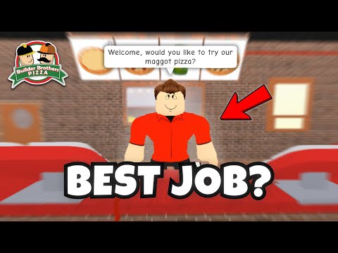 The BEST JOB In Work At A Pizza Place! Roblox
