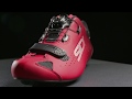 TWEEDEKANS Sidi Sixty Wielrenschoenen Grijs/Rood Heren 41 — video 2
