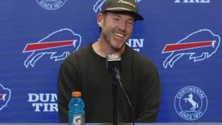 Matt Prater Coaching Kids Football Days Before Bills Dramatic Game Winner vs Ravens | Awesome