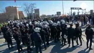 preview picture of video 'Newroz 2012 Proteste gegen Besatzung der Türkei in NORD KURDISTAN Euronews'