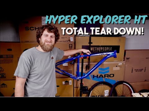 Tearing Down my $1000 Walmart Bike - Hyper Explorer to Schwinn Axum Build