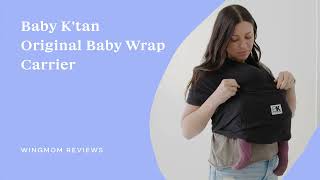 BABY K'TAN WRAP REVIEW: Top Features + How to Wear it | Wrap
