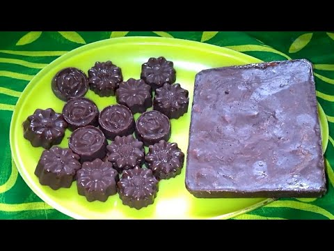 Homemade dark chocolate with nuts/ooty chocolate