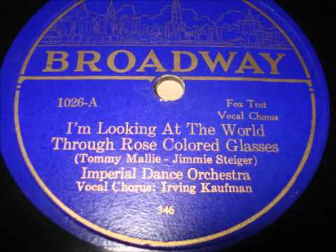 Imperial Dance Orchestra - I'm looking at the world through rose coloured glasses