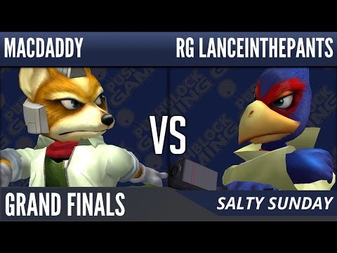 SS143 [Melee] - MacDaddy (Fox) vs RG Lanceinthepants (Falco) - Grand Finals