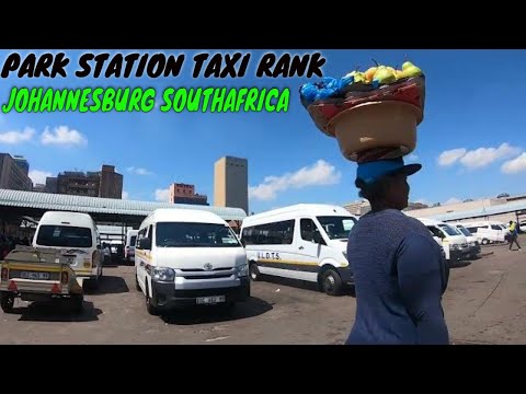 PARK STATION TAXI RANK JOHANNESBURG SOUTH AFRICA (amazed)