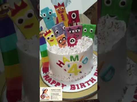 #hamid #sadiascake #birthdaycake