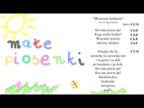 Agata Świętoń - Wiosenne budzenie ("Małe piosenki")