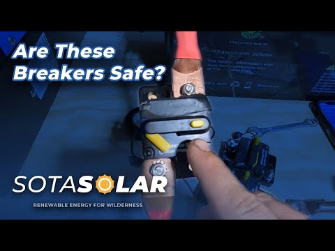 Cheap High Amp DC Breakers are they safe?  Let's find out!