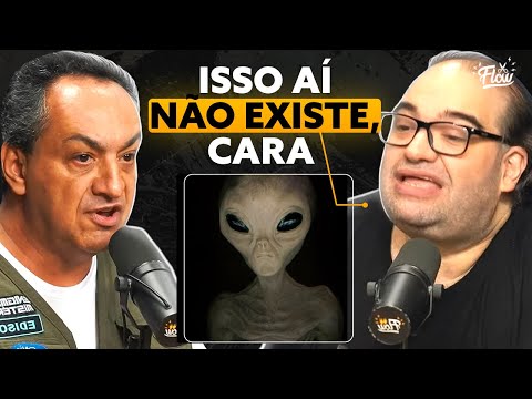 Sacani DESMENTE UFÓLOGO ao vivo