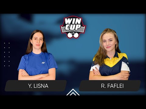 11:00 Yaroslava Lisna - Romaniia Faflei 26.06.2025 WINCUP Women Professional TABLE 1