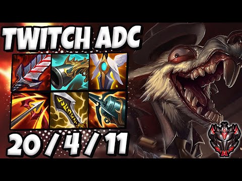 Twitch vs Aphelios [ ADC ] Lol Korea Grandmaster Patch 12.1 ✅