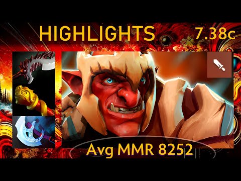 ⭐ 7.38c Troll Warlord |K+A-D - 23 KP - 51%| Carry Highlights - Dota 2 High MMR