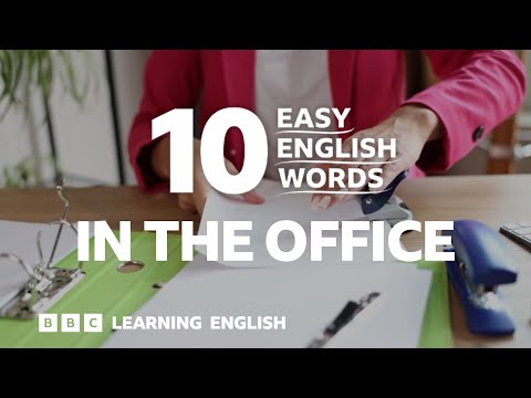 簡単な英単語10選。Office Equipment ?✂️? (10 Easy English Words: Office Equipment ???✂️??)