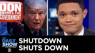 The Government Shutdown Ends & Fox News Can’t Decide Whether Trump Won or Lost | The Daily Show