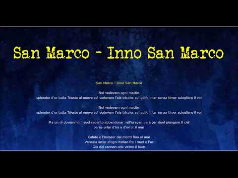 Inno San Marco - con testo